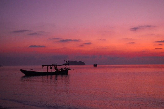 asia, southeast asia, beautiful, thailand, boat, sunset, colours, purple, pink, lovely, scene, landscape, asia, southeast asia, southeast asia, nature, southeast asia, southeast asia, southeast asia