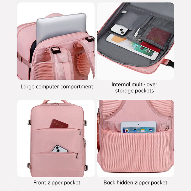 Foldable Waterproof Bag: 20L, lightweight portable backpack for all, outdoor hiking/travel. - Image 8