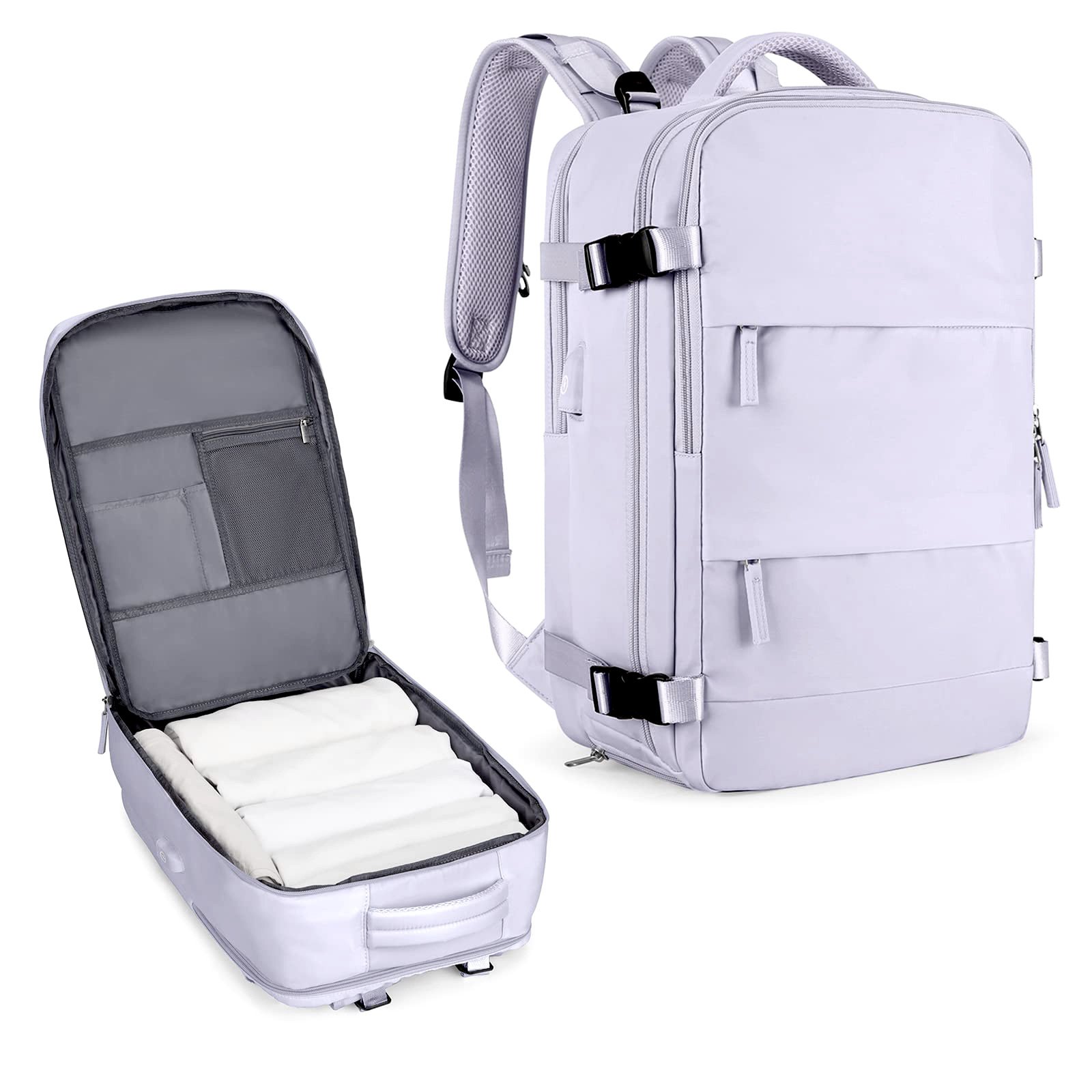 Travel Backpack Women's Large Capacity Multifunctional Backpack Boys' Schoolbag Travel Bag Luggage Bag - Image 12